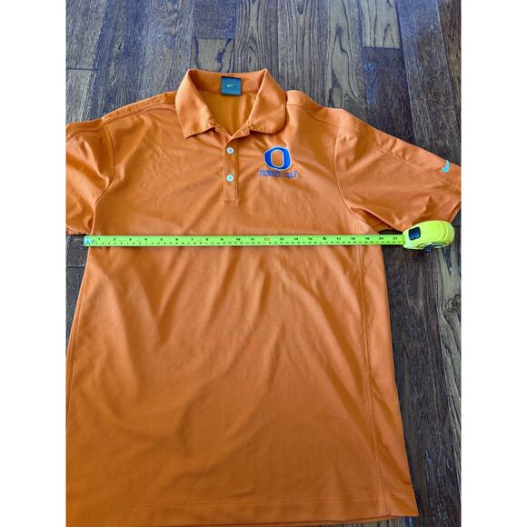 Nike Golf Men’s M Medium Dri-Fit Polyester  O Pioner Golf Logo Orange - Picture 5 of 8